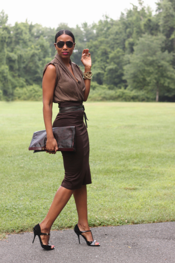 DIY Quick and Easy High Waisted Pencil Skirt – Beaute' J'adore