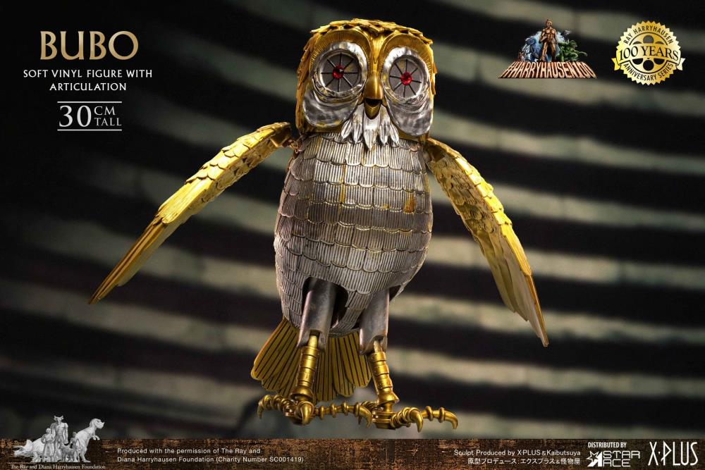 Super Punch: Life-sized and articulated Bubo the Owl figure (Clash of the  Titans)
