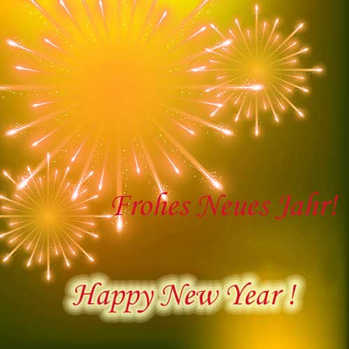 Neujahrsgrüsse Feuerwerk Bilder