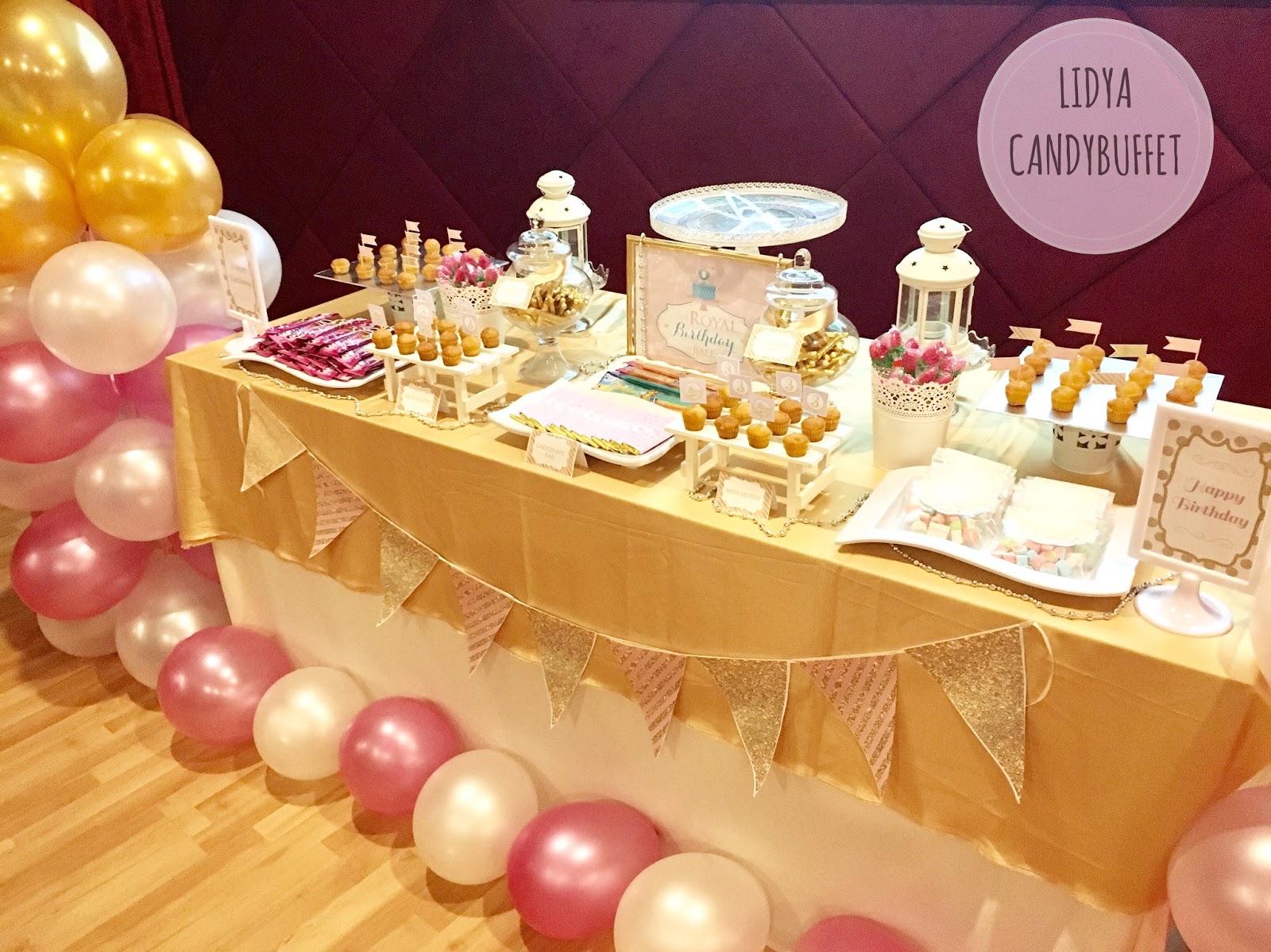BEaUtiFuL LiFE.. PINK GOLD THEME BIRTHDAY PARTY