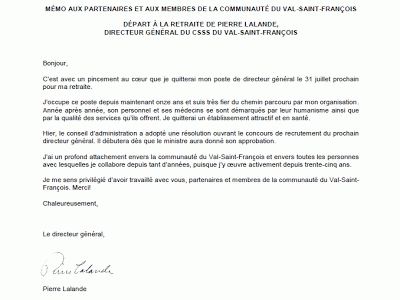 Qui est la CDC du Val-Saint-François