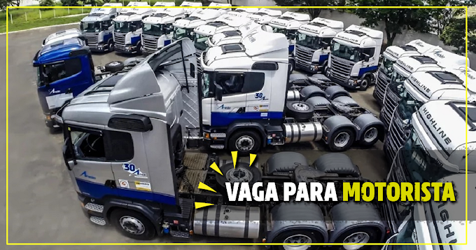 Aranão Transportes abre vagas para Motorista