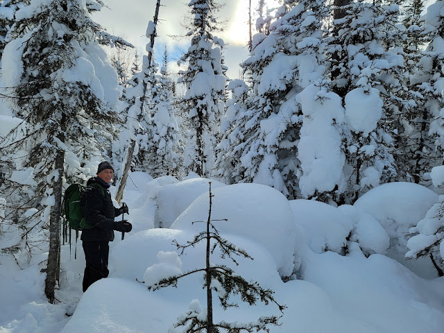 Vue sur le sentier Le Valinouet