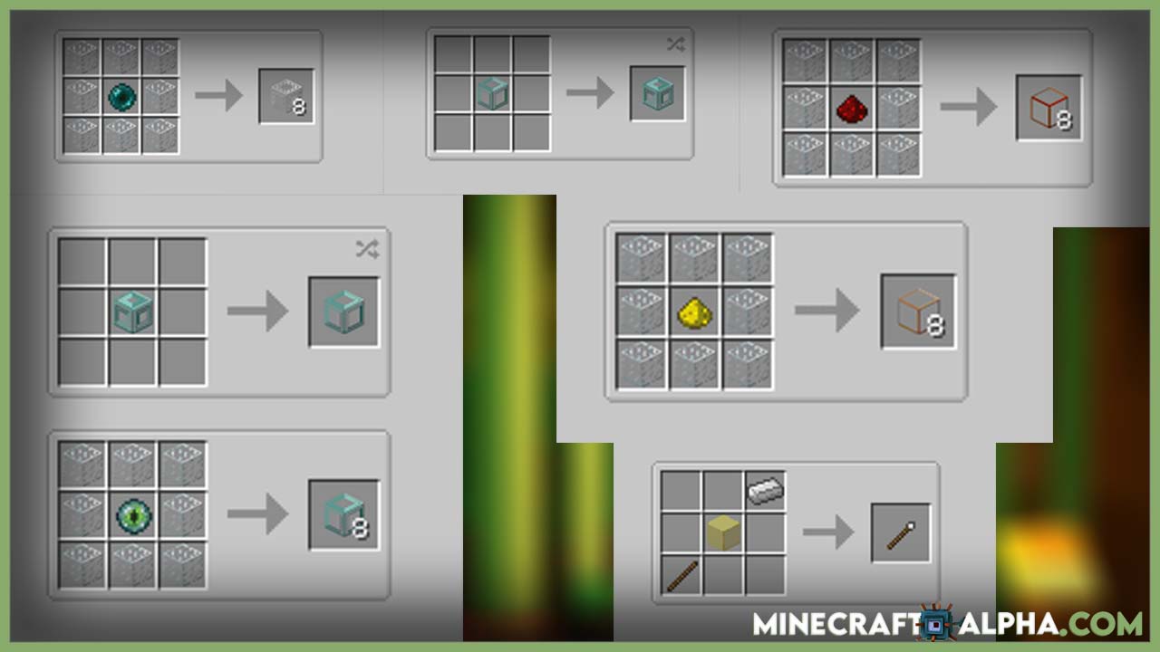 Minecraft Glassential Mod For 1.17.1 And 1.16.5 (Various of Cool Glasses)
