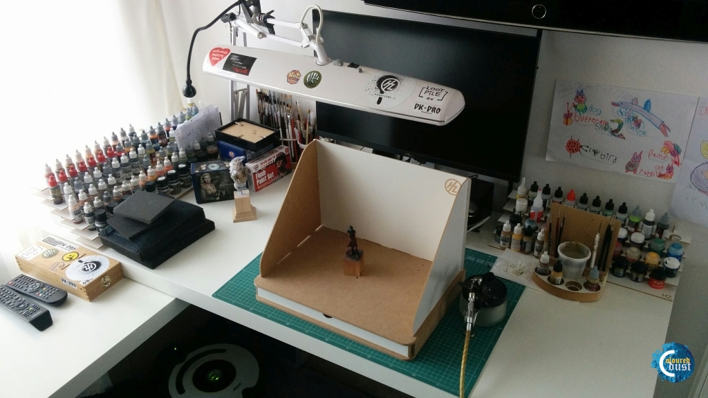 Airbrush Station Hobby Zone (HZas1) Coloured Dust