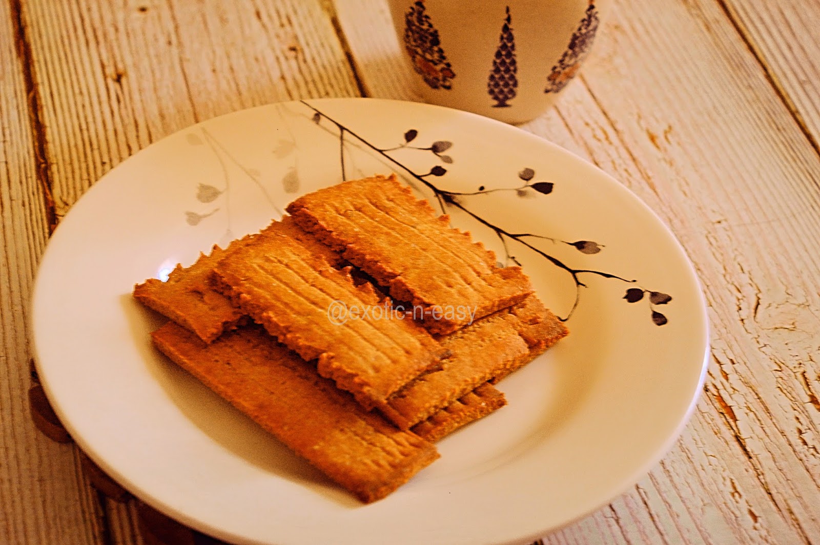 exoticneasy cooking Atta Biscuits .. Whole wheat cookies