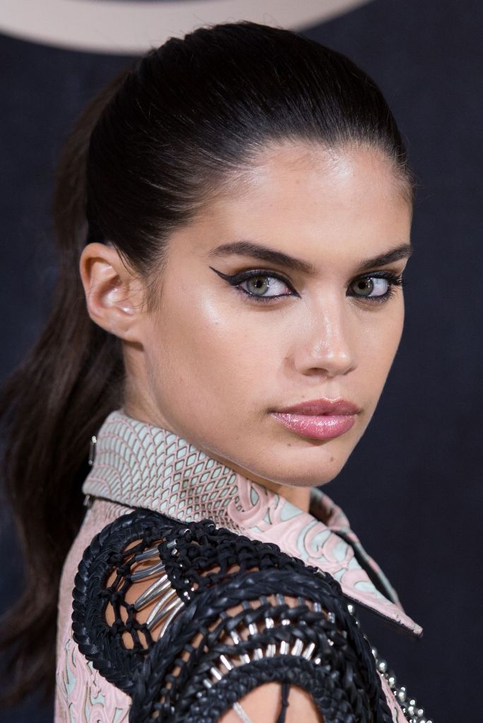 Sara Sampaio – L’Oreal X Balmain Party in Paris – Fashion Style