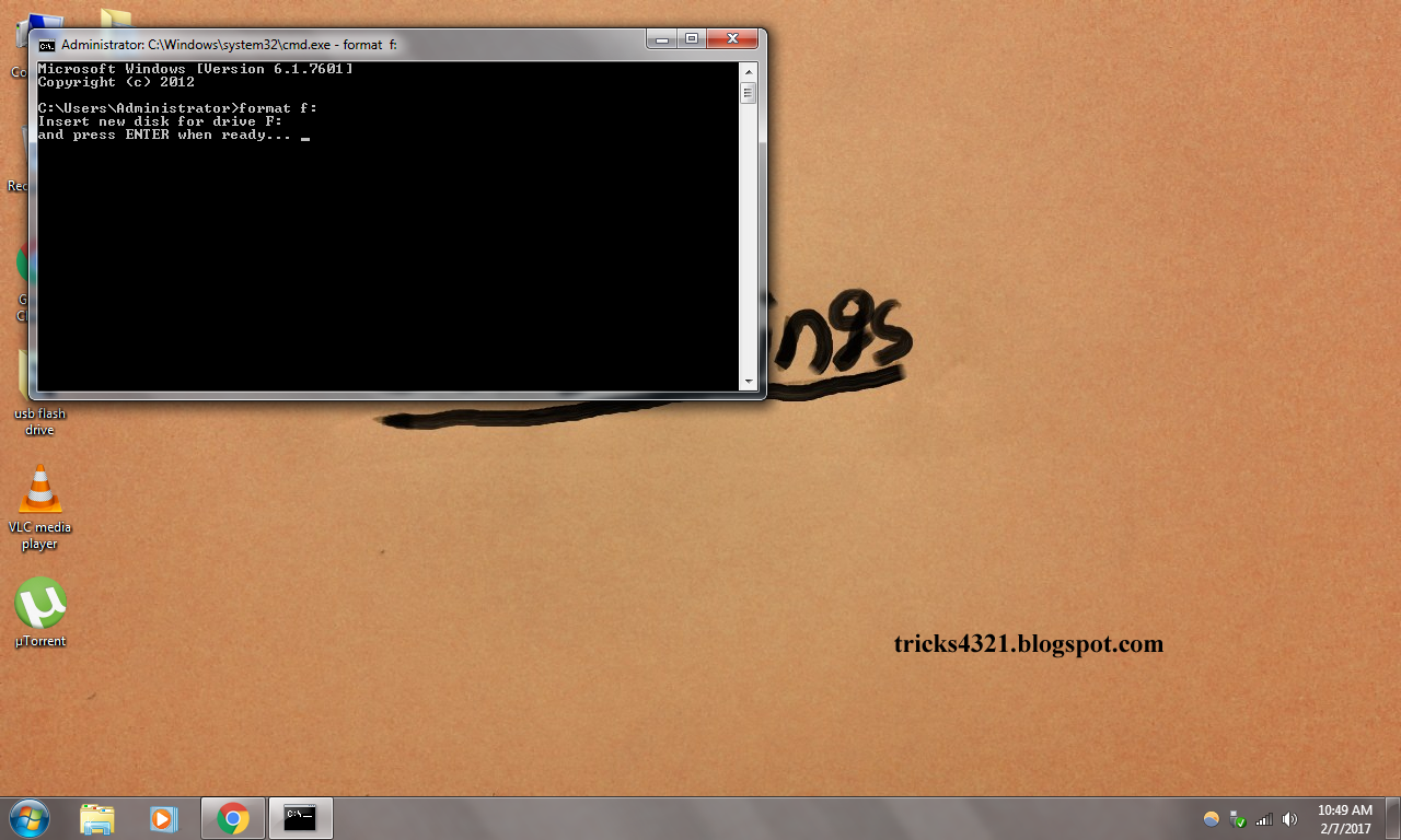format pendrive cmd format pendrive cmd