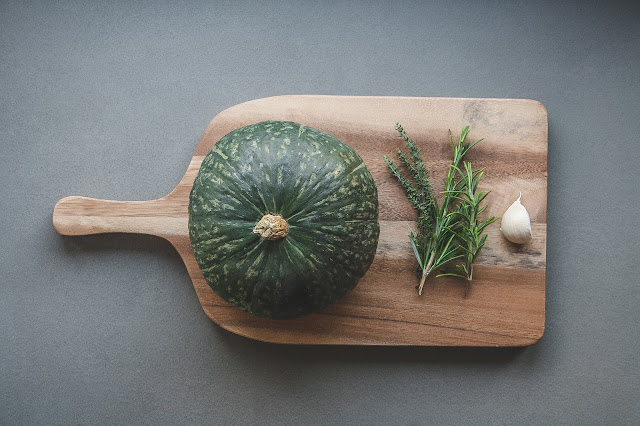 Zucca al forno con buccia step preparazione
