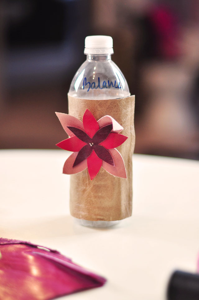DIY Leather Water Bottle Cover