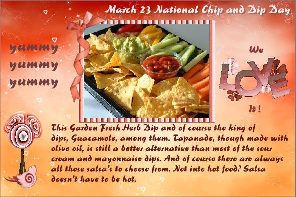 March-23-2016 National Chip and Dip Day