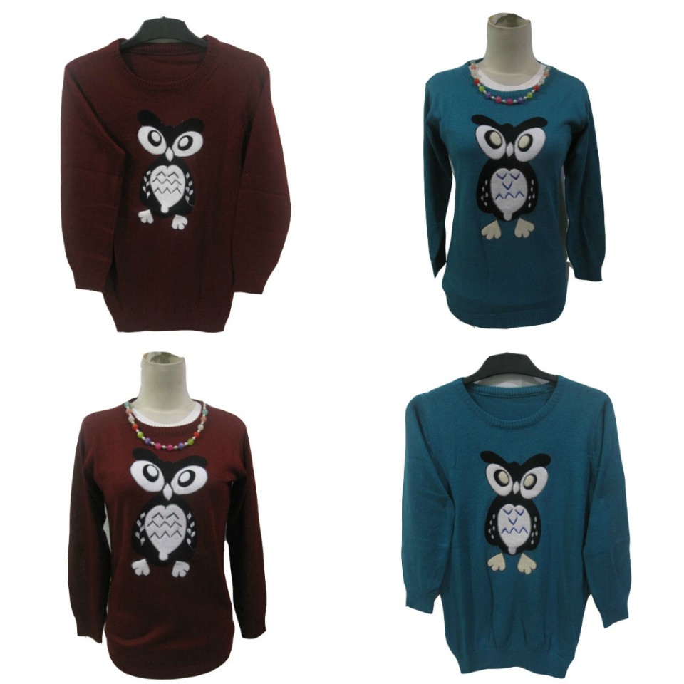 Owl Sweater Trilogia Shop