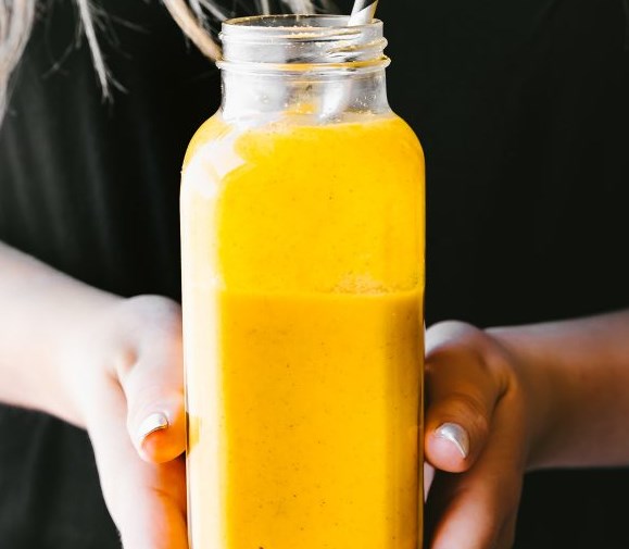Orange Probiotic Immunity Boosting Smoothies #drinks #breakfast