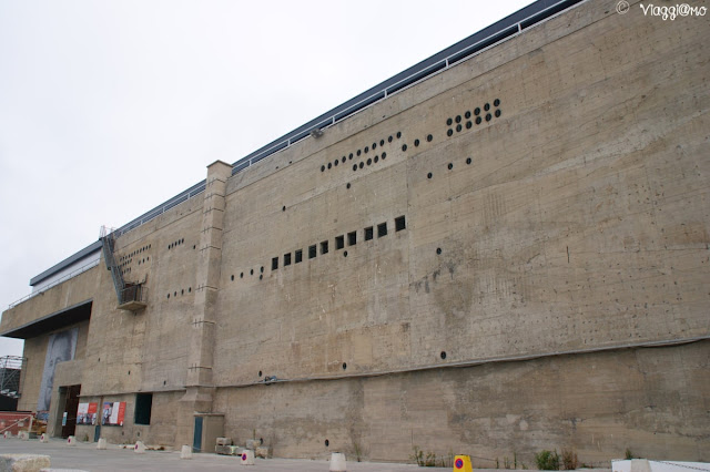 Il Bunker del complesso della Base sottomarina di Lorient