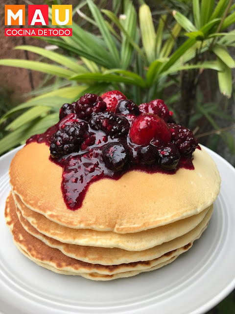 mau cocina de todo hot cakes tradicionales normales caseros receta