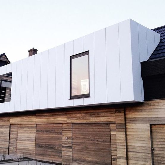 ALUCOBOND Panneau Composite Aluminium 122x400cm Faux