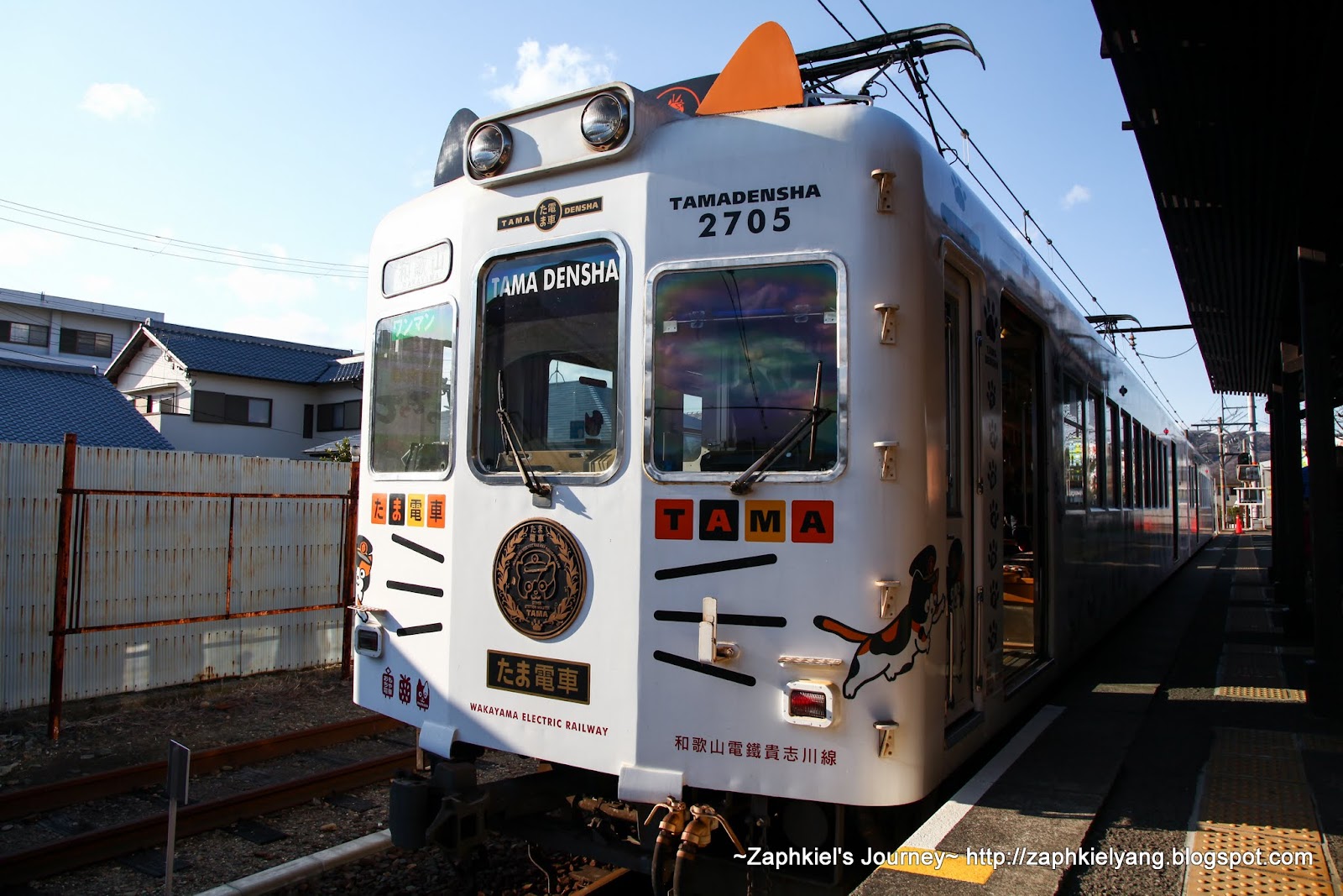 日本和歌山 京都和歌山賞櫻四日行 可愛的貴志川線鐵道與小玉站長