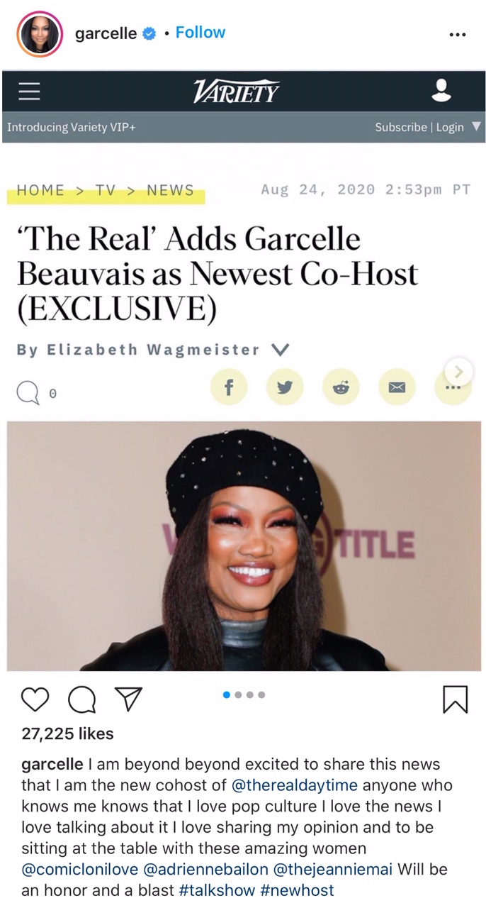 Garcelle Beauvais Joins ‘The Real’ As New Co-Host!