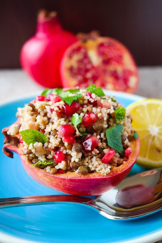 sia´s soulfood foodblog: Marokko Salat - Couscous-Linsen-Salat mit ...