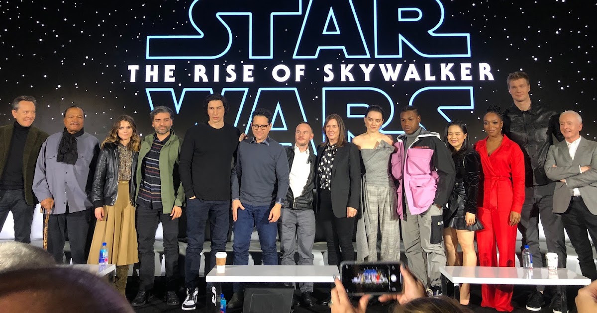 'The Rise of Skywalker' Cast & Crew Interviews The Star Wars Underworld