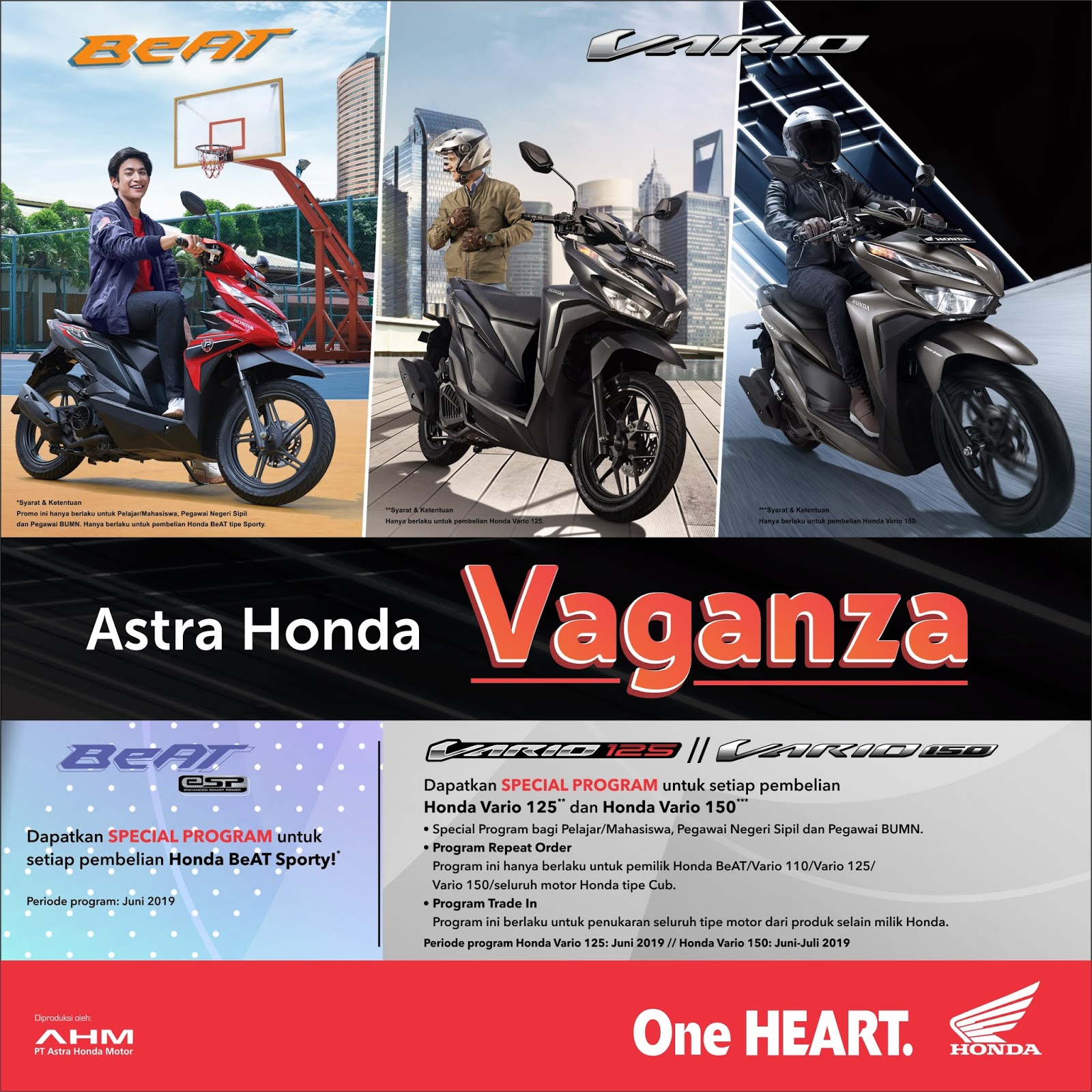 Program Promo Bulan Juni 2019 Garuda Motor Jajag