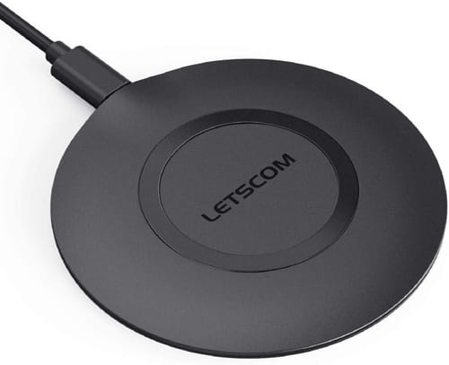 LETSCOM Ultra Slim Fast Wireless Charging Pad