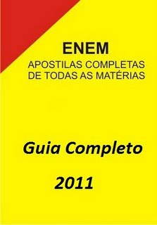 Download Apostilas Enem 2011 (Guia Completo)