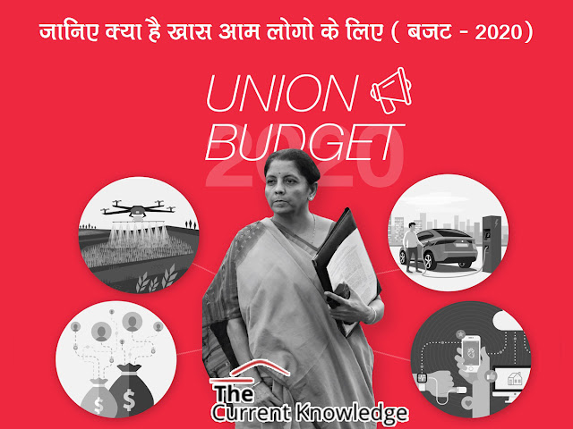 केन्द्रीय  बजट 2020 -21 