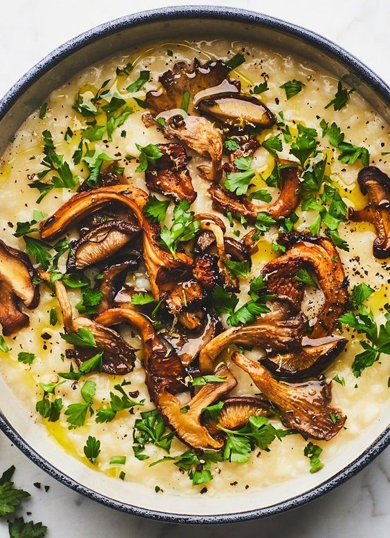 Oven Risotto With Crispy Roasted Mushrooms Pioneer Wife Hot Sex Picture