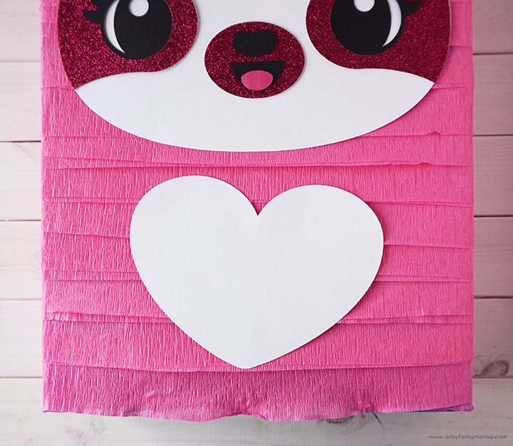 Sloth Valentine Card Box