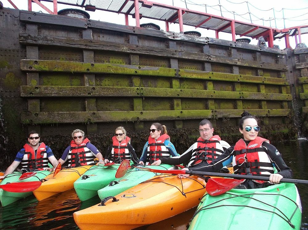 Outdoors Ireland Sea Kayaking Through Galway Docks & Galway Bay