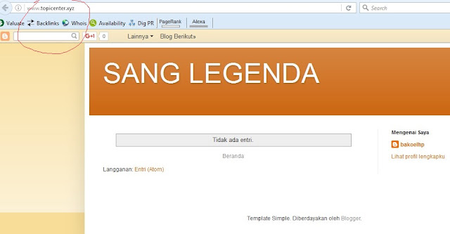 CARA MENGGANTI DOMAIN BLOGSPOT DENGAN DOMAIN SENDIRI