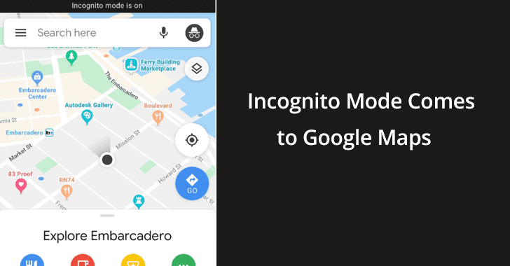 Incognito Mode Maps