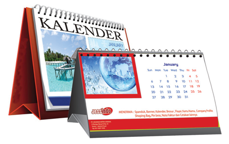 Kalender Meja : Kalender Meja dengan ukuran berbeda - Kalender per 1 bulan ...