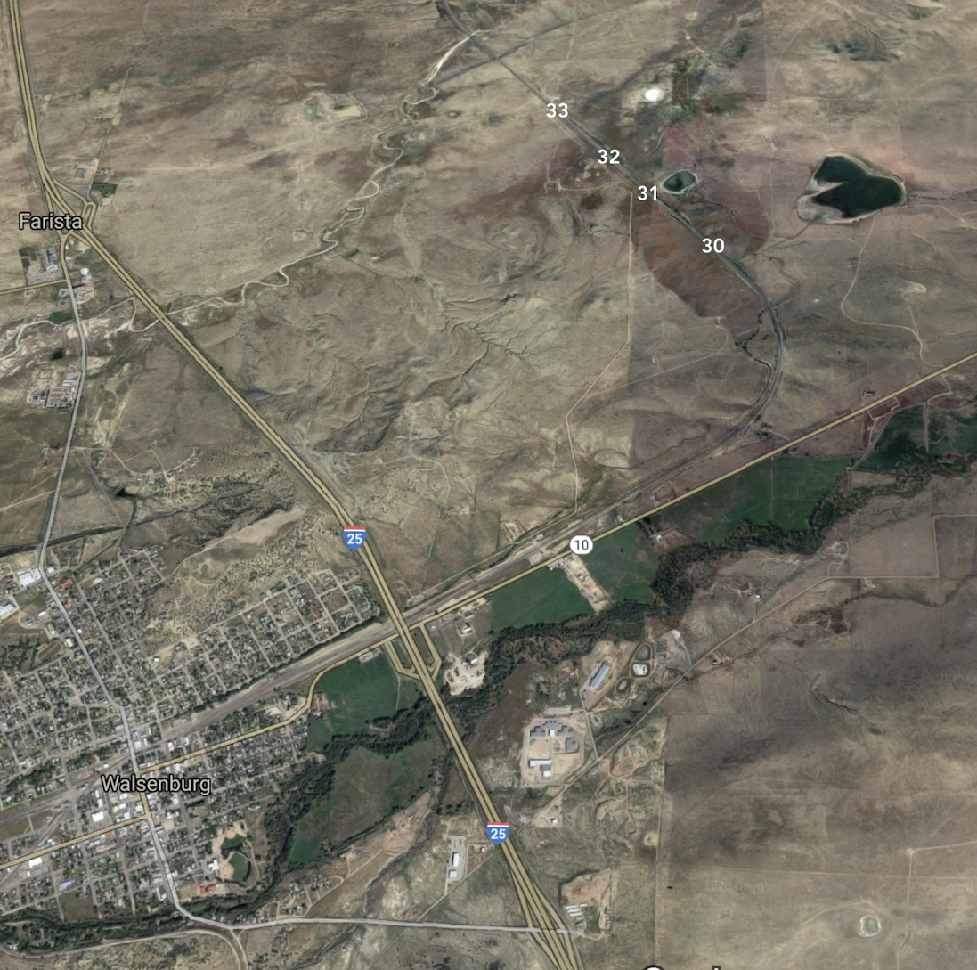 WaltersRail BNSF Trinidad to Cedarwood