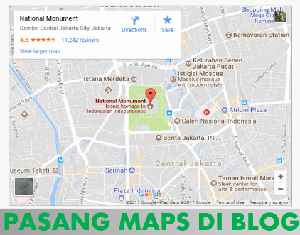 Cara Pasang Peta Google Maps Di Blog Tampilan Hidup Dan Responsive - Tutorial Bisnis