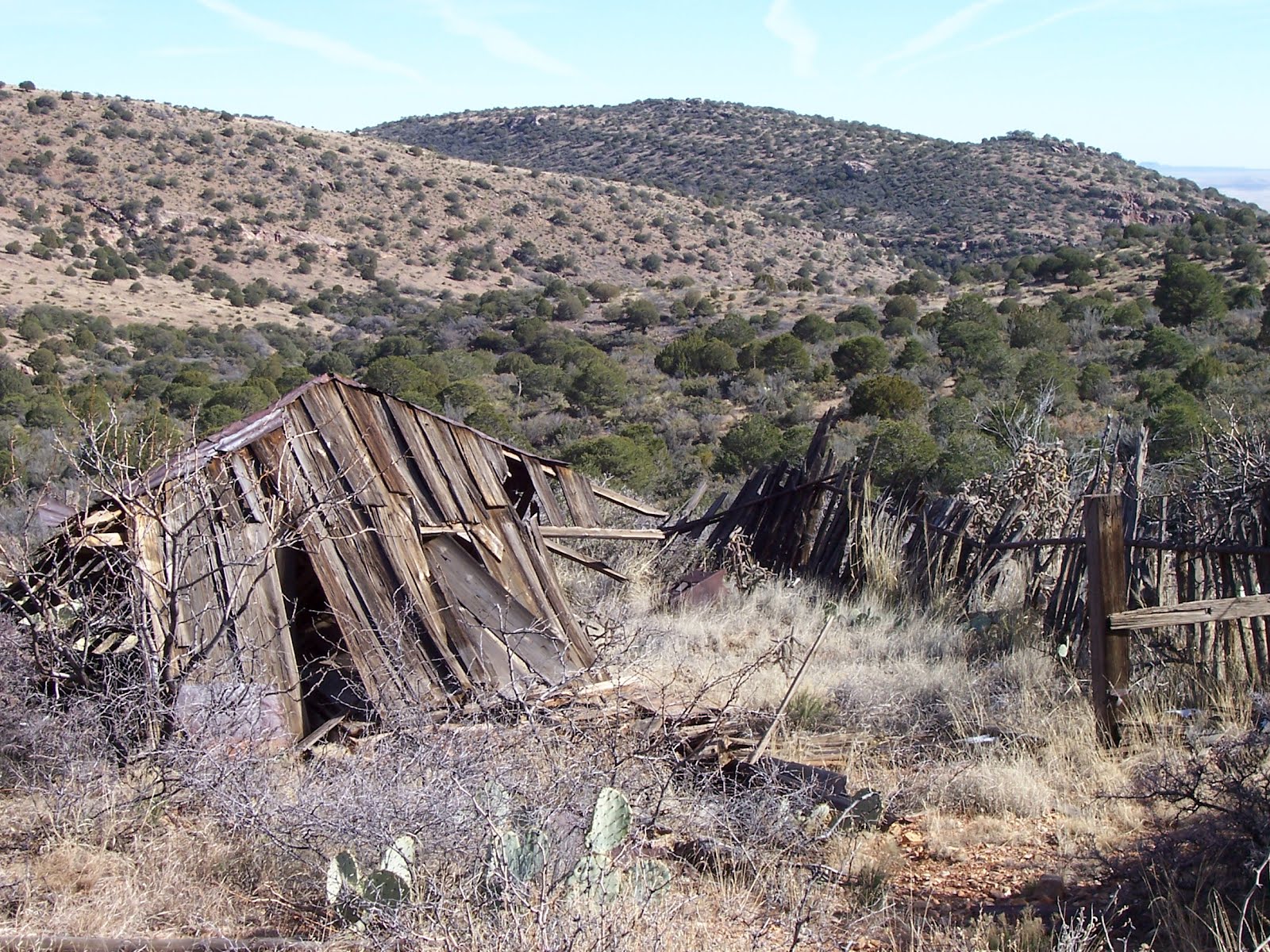 Southern New Mexico Explorer Cookes Peak ghost town