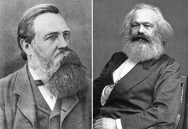 Resultado de imagen para fotos de marx y engels