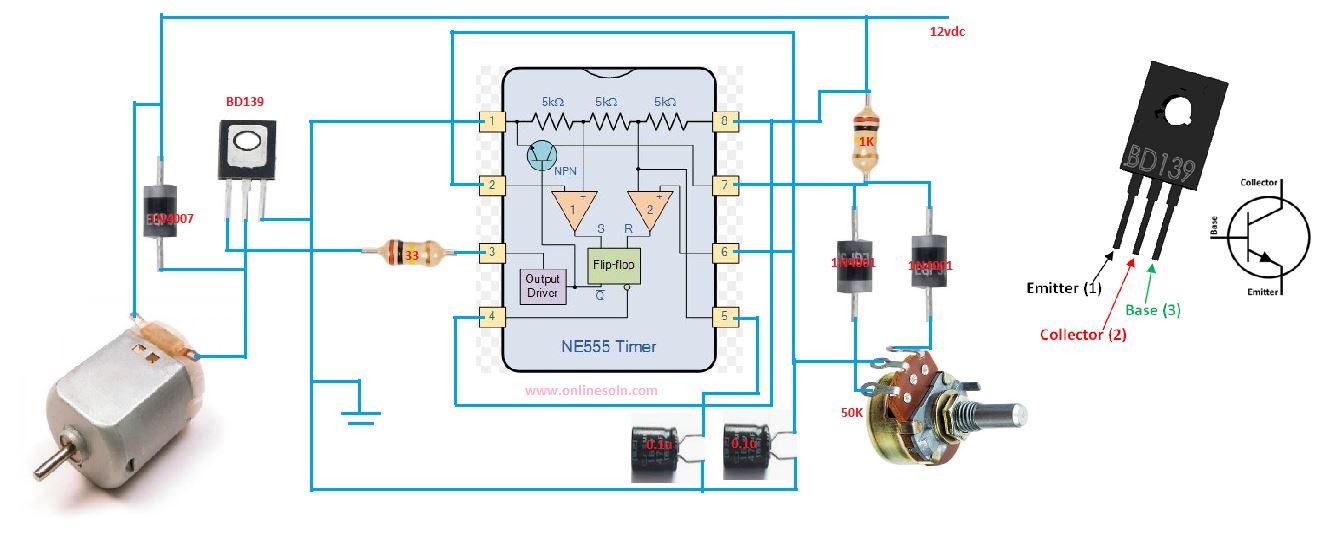 Wiring Diagram For Dc Motor Control