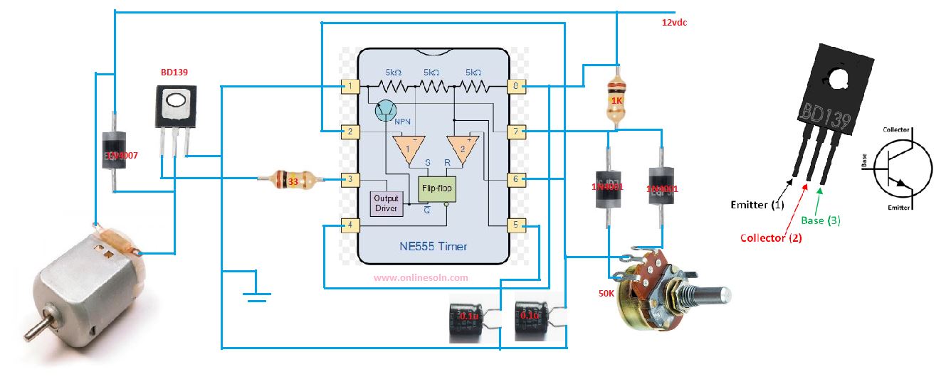 Dc Motor Schematic Diagram / Bodine Electric Dc Motor Wiring Diagram