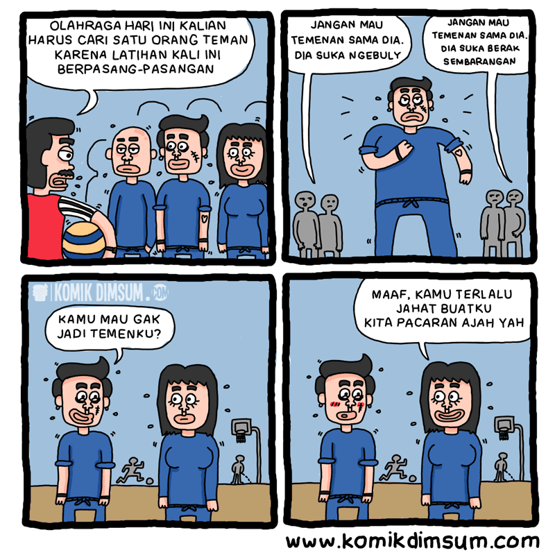 Gambar Komik Pembelajaran Sepak Takraw Ari Benjamin Blog Advertisements