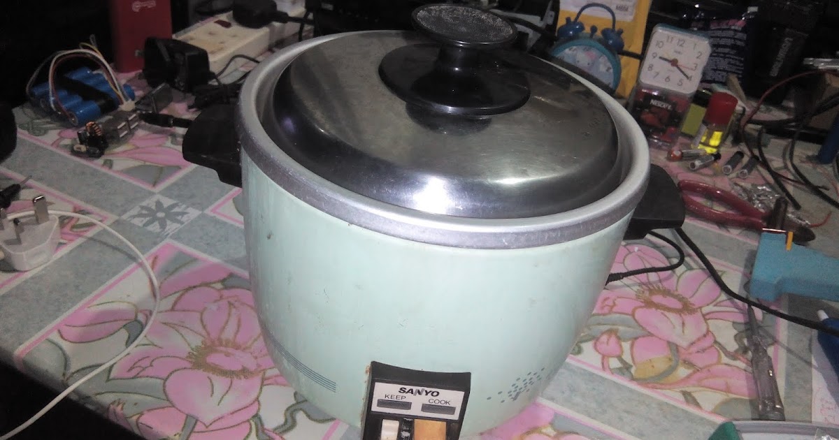 Life Begins at Forty SANYO EC5 rice cooker repair