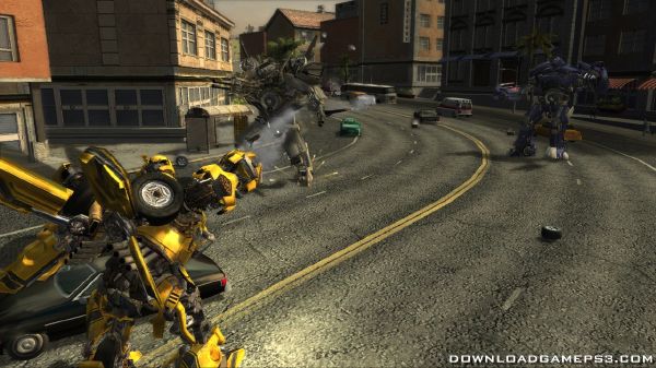 Transformers The Game   Download game PS3 PS4 PS2 RPCS3 PC free - 3