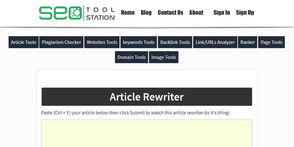 SeoToolStation helps bloggers and content writers to produce unique content for better SEO