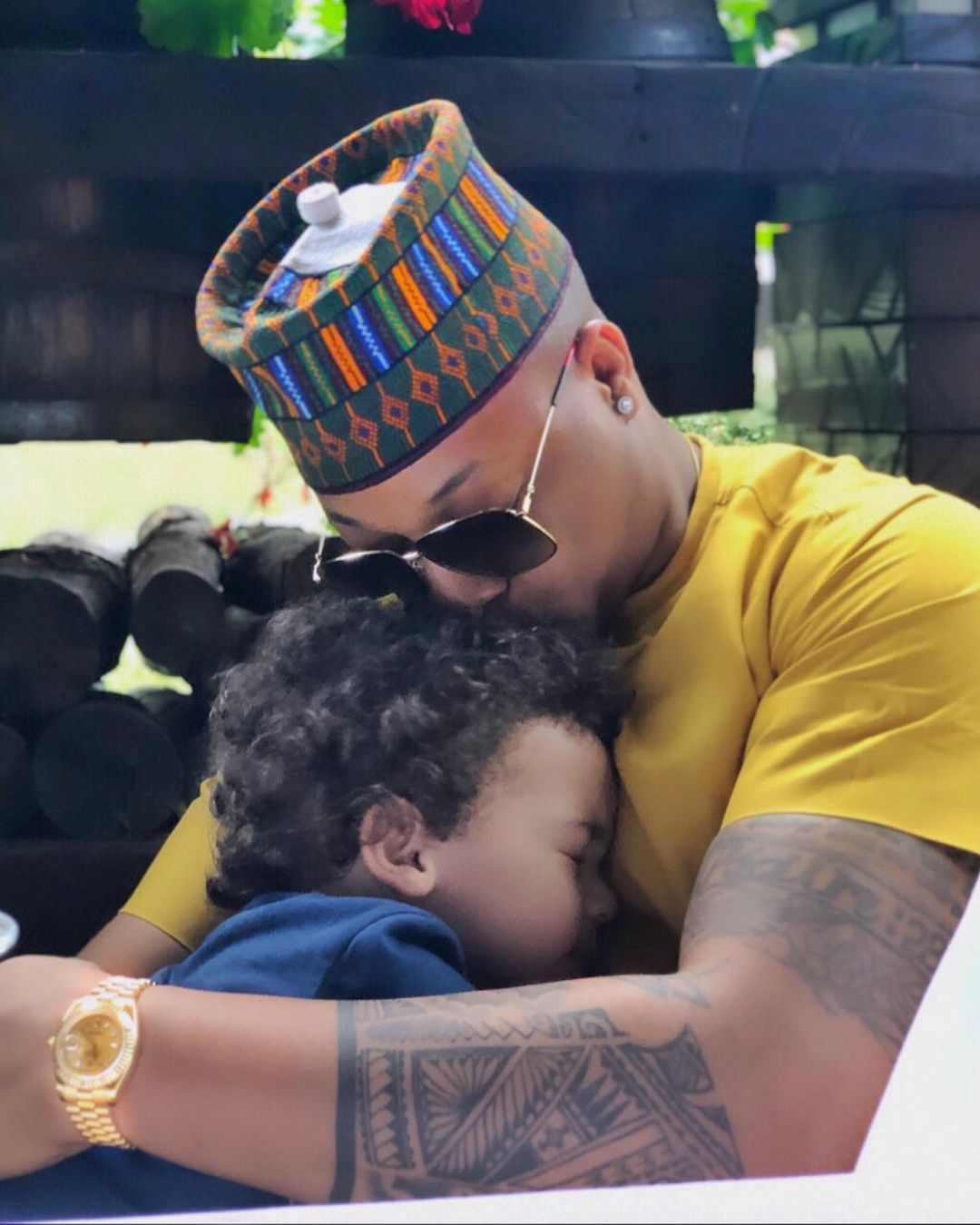 Actor Ik Ogbonna Celebrates His Son, Ace, With Adorable Photos As He