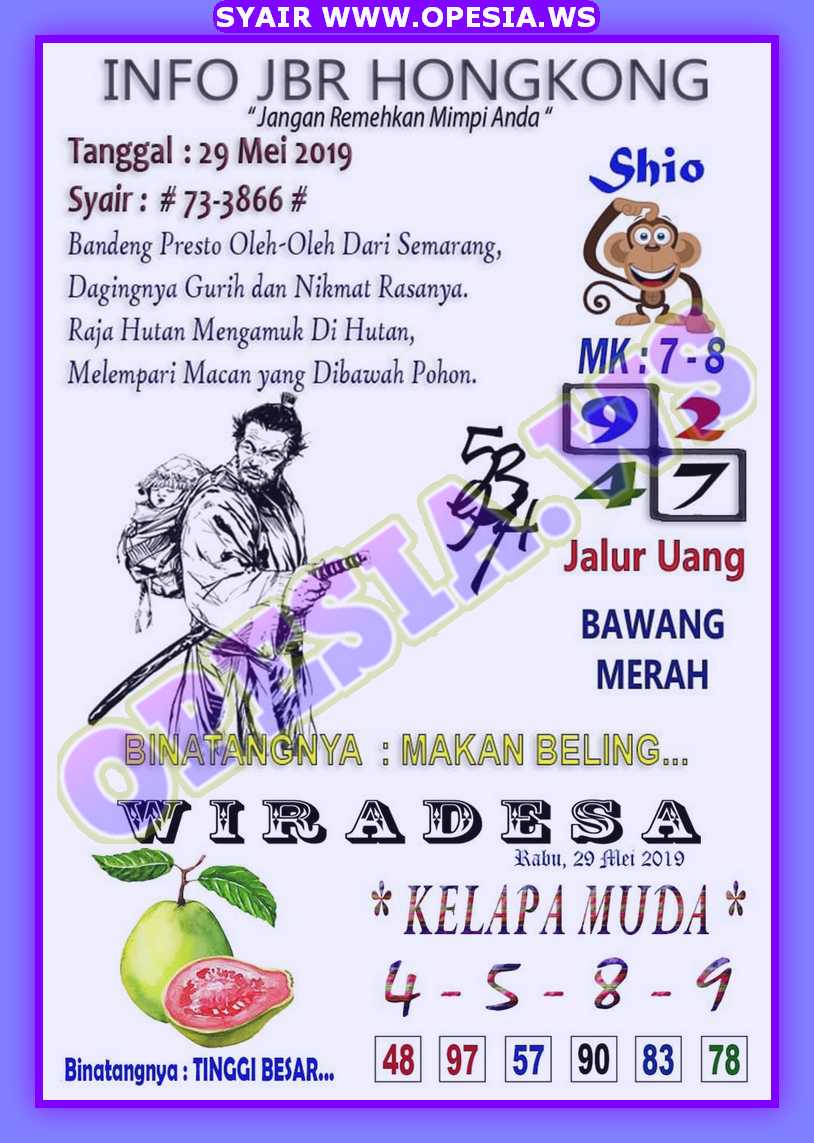 Kode Syair Hk Rabu 29 Mei 2019 Gosyair Sedia Kode Syair Sgp Ada Kode Syair Hk