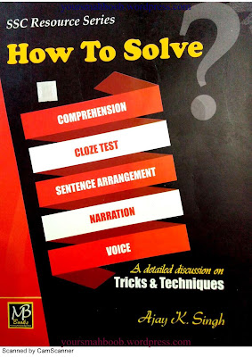 SSC CGL Tier 2 Voice And Narration Book PDF Free Download