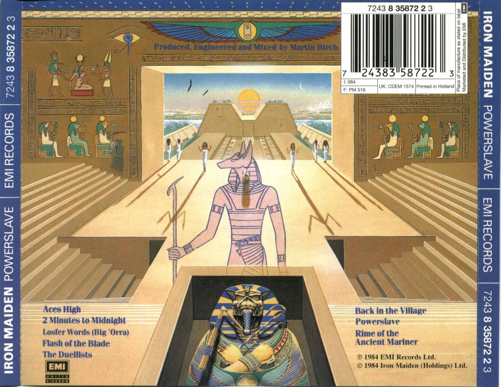 ZEPPELIN ROCK Iron Maiden Powerslave (1984) Crítica review