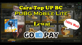 Cara Top Up PUBG Mobile Lite Lewat GO-PAY