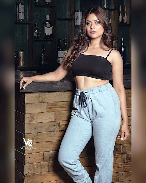 Telugu Actress Priyanka Sharma Latest Photoshoot Stills in Jeans